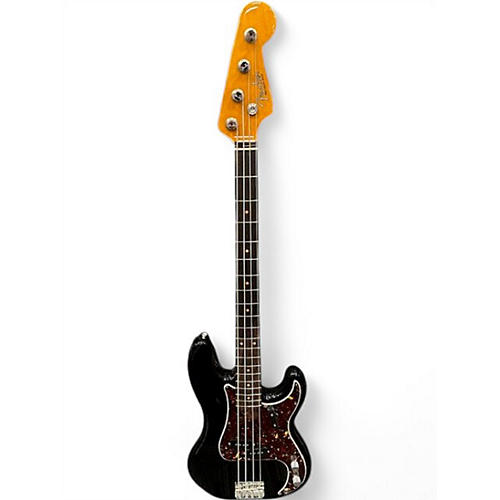 Used Fender AMERICAN VINTAGE II Precision Bass Black Electric Bass Guitar Black - musicians--Friend