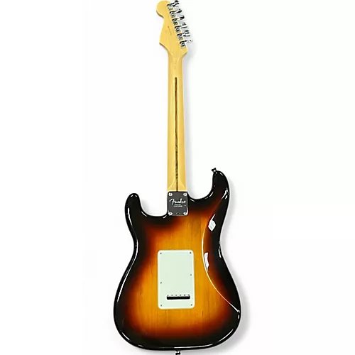 Used 2008 Fender American Standard Stratocaster 3 Color Sunburst Solid Body Electric Guitar 3 Color Sunburst - musicians--Friend