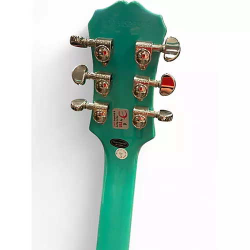 Used Epiphone Les Paul Studio Seafoam Green Solid Body Electric Guitar Seafoam Green - musicians--Friend