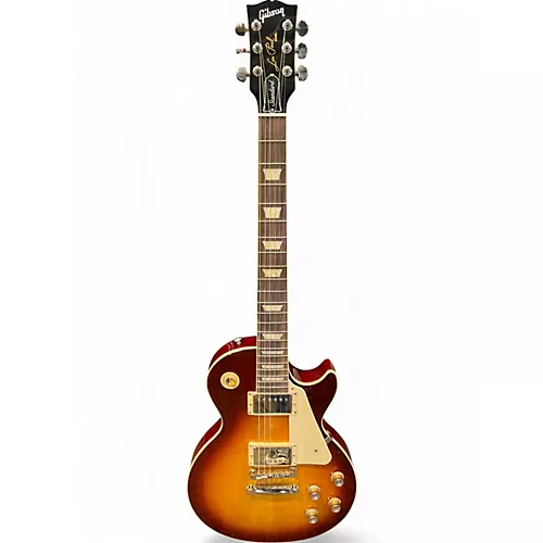 Used 2021 Gibson Les Paul Standard 1960S Neck Bourbon Burst Solid Body Electric Guitar Bourbon Burst - musicians--Friend
