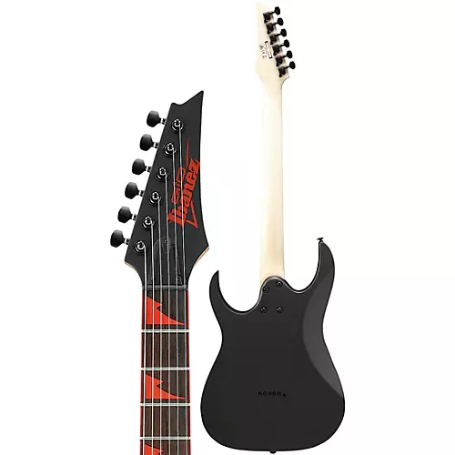 Ibanez GRG131DX GRG Series Electric Guitar Flat Black - musicians--Friend