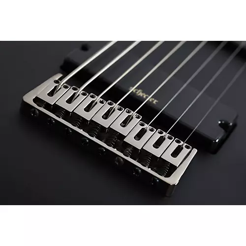 Schecter Guitar Research Demon-8 8-String Electric Guitar Satin Aged Black - musicians--Friend