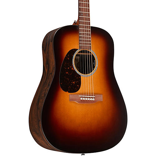 Martin DX2E X Series Ziricote Left-Handed Dreadnought Acoustic-Electric Guitar Burst - musicians--Friend