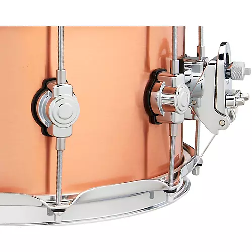 DW DW Performance Series 1 mm Polished Copper Snare Drum 14 x 6.5 in. - musicians--Friend