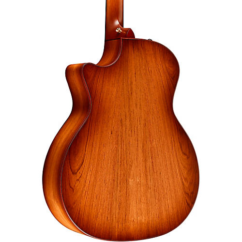 Taylor Custom Redwood-Honduran Rosewood Grand Auditorium Acoustic-Electric Guitar Light Shaded Edge Burst - musicians--Friend