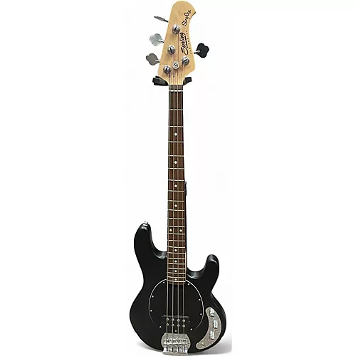 Used Sterling by Music Man Ray4 Trans Black Electric Bass Guitar Trans Black - musicians--Friend