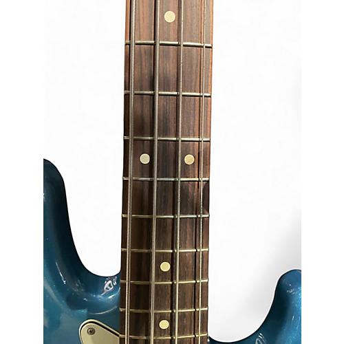 Used 2023 Fender Vintera 60s Jazz Bass Blue Electric Bass Guitar Blue - musicians--Friend