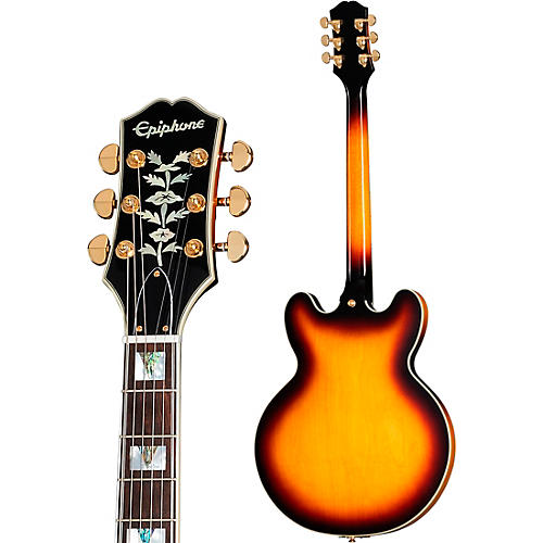 Epiphone Sheraton Semi-Hollow Electric Guitar Natural - musicians--Friend