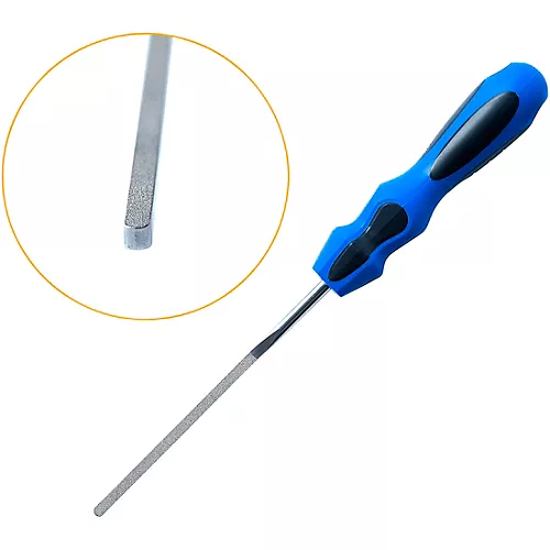 Music Nomad Diamond Coated Fret End Dressing File (E-File) - musicians--Friend