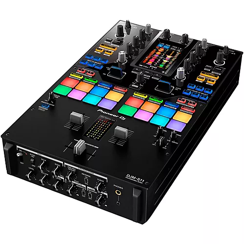 Pioneer DJ DJM-S11 2-Channel Battle Mixer for Serato DJ & rekordbox With Performance Pads - musicians--Friend