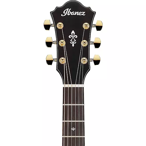 Ibanez AE340FMH Grand Auditorium Acoustic-Electric Guitar Mahogany Sunburst - musicians--Friend