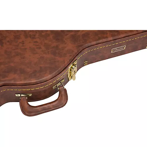 Fender Stratocaster/Telecaster Poodle Case Brown - musicians--Friend