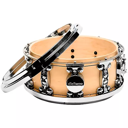 dialtune Maple Snare Drum 14 x 6.5 in. Matte Black - musicians--Friend