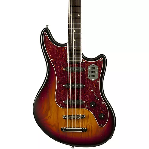 Schecter Guitar Research Hellcat VI Extended-Range Electric Guitar 3-Tone Sunburst - musicians--Friend