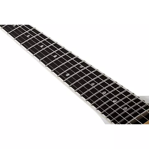 Schecter Guitar Research ZV-H6LLYW66D Zacky Vengeance Left-Handed Electric Guitar Gloss White - musicians--Friend