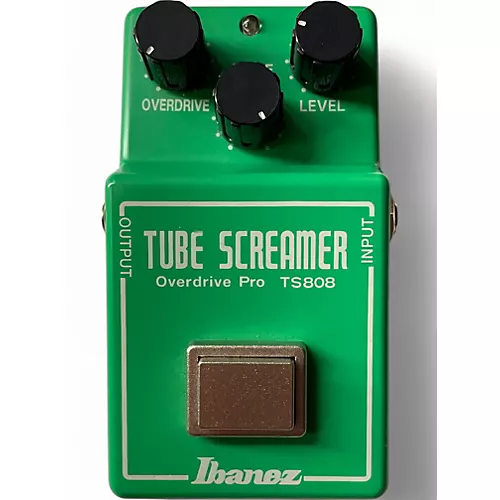 Used Ibanez TS808 Reissue Tube Screamer Distortion Effect Pedal - musicians--Friend