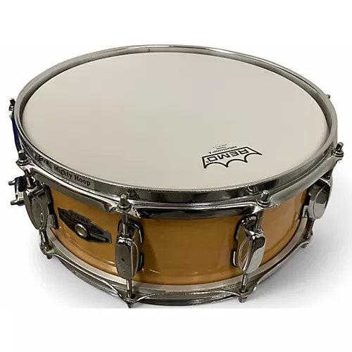 Used TAMA 5.5X14 Starclassic Snare Maple Drum Maple 10 - musicians--Friend
