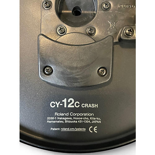 Used Roland CY-12C Trigger Pad - musicians--Friend