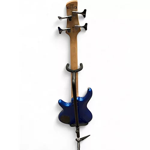 Used Ibanez  GSRM20 Short Scale Starlight Blue Electric Bass Guitar Starlight Blue - musicians--Friend