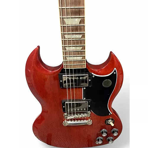 Used 2020 Gibson SG STANDARD 61 Cherry Solid Body Electric Guitar Cherry - musicians--Friend