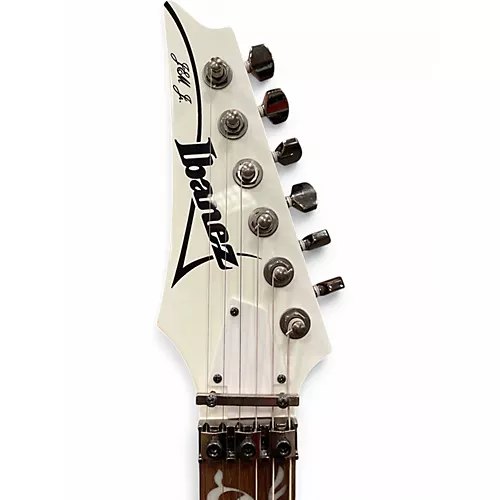 Used Ibanez JEMJRL White Electric Guitar White - musicians--Friend