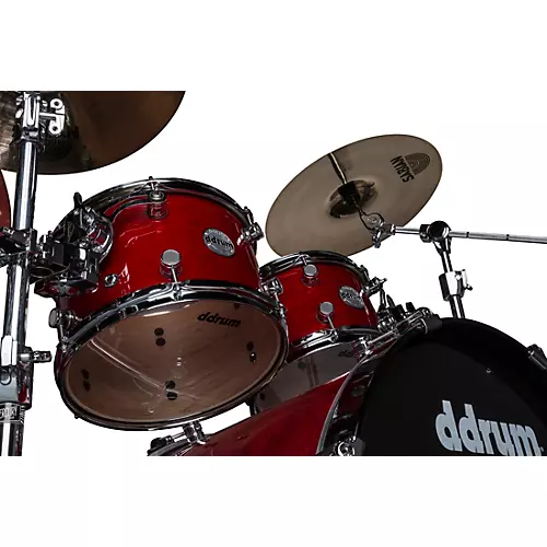 Open-Box Ddrum Reflex Elite 5-Piece Drum Shell Pack Condition 1 - Mint Trans Red - musicians--Friend