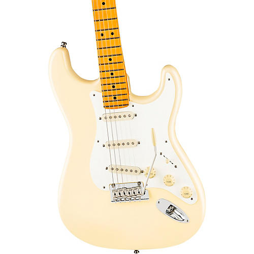 Fender Lincoln Brewster Stratocaster Electric Guitar Olympic Pearl - musicians--Friend