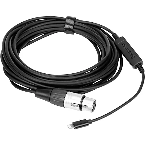 Saramonic LC-XLR Cable Interface With XLR-F to Apple Lightning - musicians--Friend