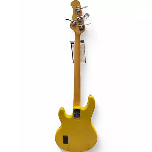 Used Sterling by Music Man StingRay Butterscotch Electric Bass Guitar Butterscotch - musicians--Friend