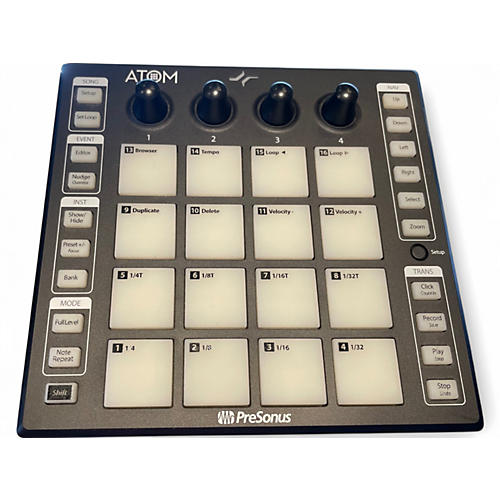 Used PreSonus Atom Production Controller - musicians--Friend