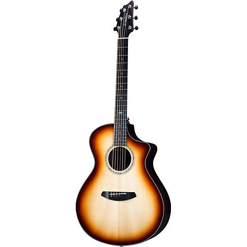 Breedlove Premier Adirondack Spruce-East Indian Rosewood Concert CE Acoustic-Electric Guitar Burnt Amber Burst - musicians--Friend
