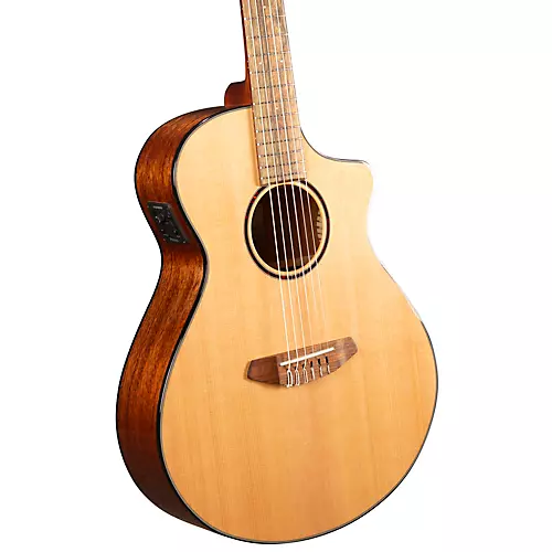 Breedlove Discovery S CE Red Cedar Nylon-String Classical Acoustic-Electric Guitar Natural - musicians--Friend