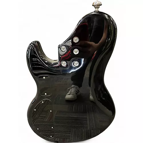 Used Alien Audio Lunar Bass Black Electric Bass Guitar Black - musicians--Friend