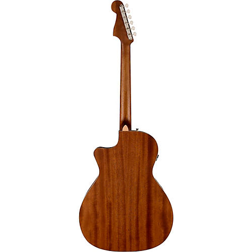 Fender California Newporter Special All-Mahogany Acoustic-Electric Guitar Honey Burst - musicians--Friend
