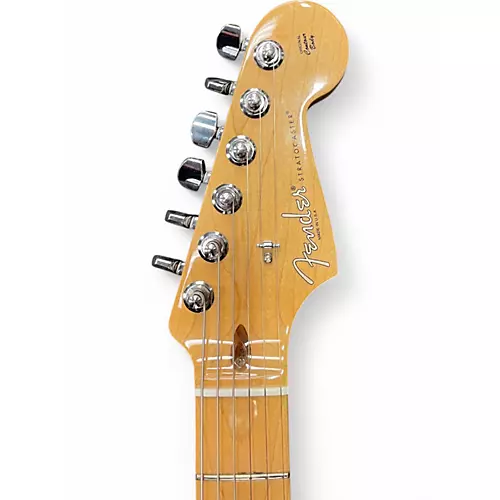 Used Fender American Standard Stratocaster Bordeaux Metallic Solid Body Electric Guitar Bordeaux Metallic - musicians--Friend