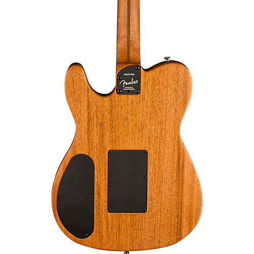 Fender American Acoustasonic Telecaster All-Mahogany Acoustic-Electric Guitar Natural - musicians--Friend
