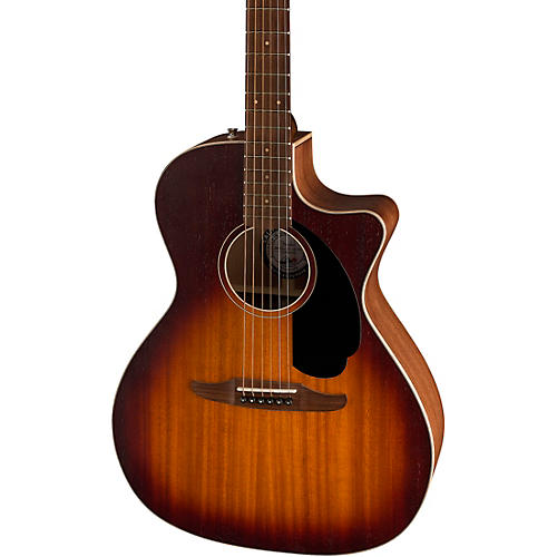Fender California Newporter Special All-Mahogany Acoustic-Electric Guitar Honey Burst - musicians--Friend