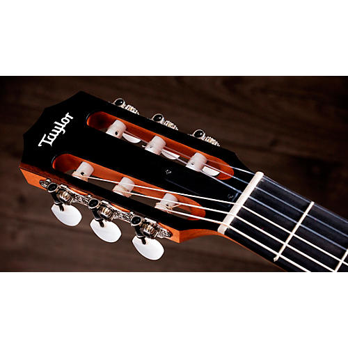 Taylor 212ce-N Plus Grand Concert Nylon-String Acoustic-Electric Guitar Natural - musicians--Friend