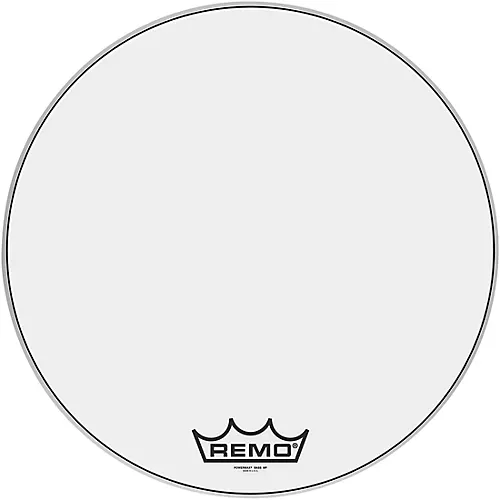 Remo Powermax Ultra White Crimplock Bass Drum Head 26 in. - musicians--Friend
