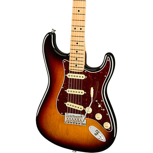 Fender American Professional II Stratocaster Maple Fingerboard Electric Guitar Black - musicians--Friend