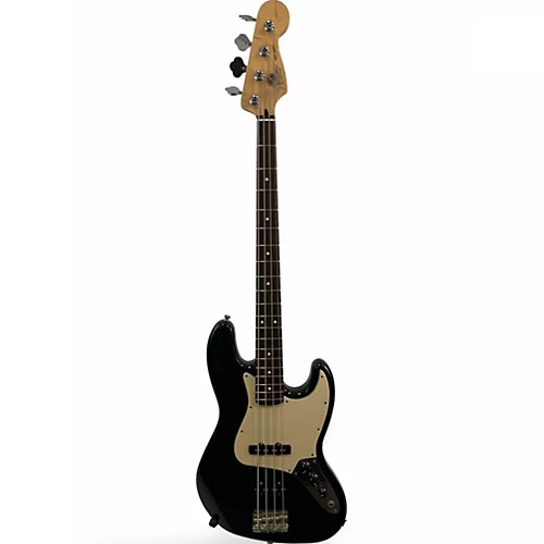 Used Fender Player Jazz Bass Black Electric Bass Guitar Black - musicians--Friend