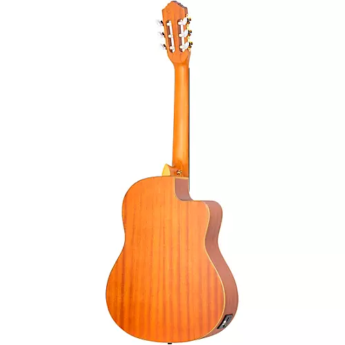 Ortega Family Series Pro RCE131SN-L Acoustic Electric Slim Neck Classical Guitar Natural Matte - musicians--Friend