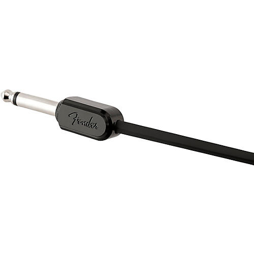 Fender Blockchain Straight to Angle Patch Cables, 3-Pack 16 in. Black - musicians--Friend