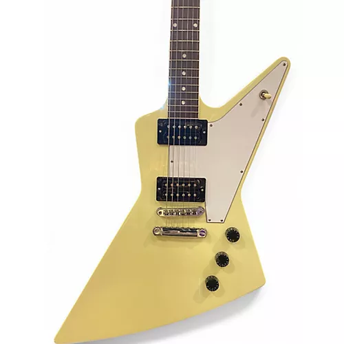 Used Gibson 70's Explorer Classic White Solid Body Electric Guitar Classic White - musicians--Friend