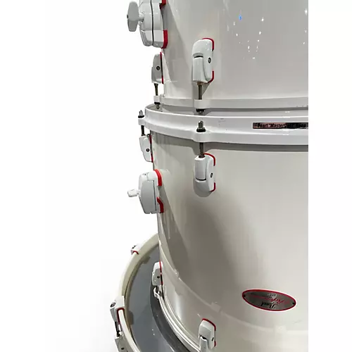 Used Pearl 3 Piece Reference Series White on White Drum Kit White on White - musicians--Friend