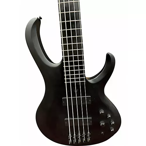 Used Ibanez BTB625EX Satin Black Electric Bass Guitar Satin Black - musicians--Friend