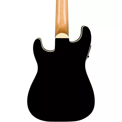 Fender Fullerton Stratocaster Acoustic-Electric Ukulele Black - musicians--Friend