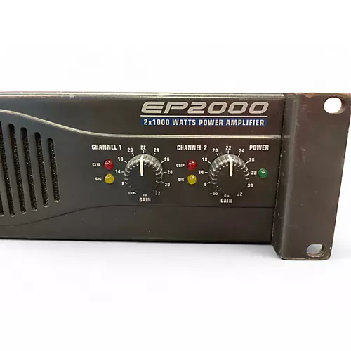 Used Behringer EUROPOWER EP2000 Power Amp - musicians--Friend