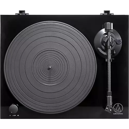 Audio-Technica AT-LPW50PB Fully Manual Belt-Drive Turntable Black - musicians--Friend