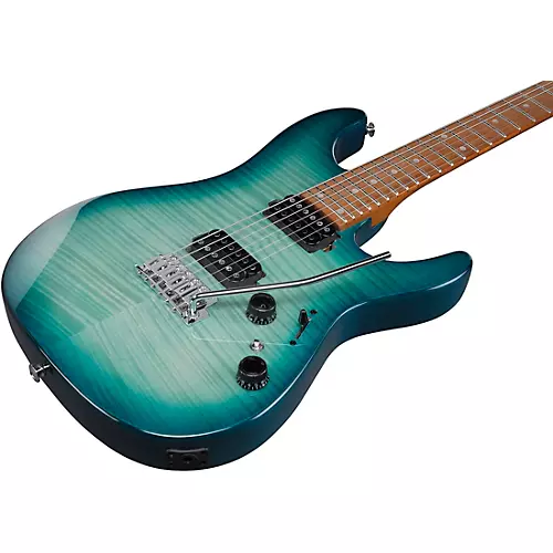 Ibanez AZ24S1F Standard Electric Guitar Transparent Black Sunburst - musicians--Friend